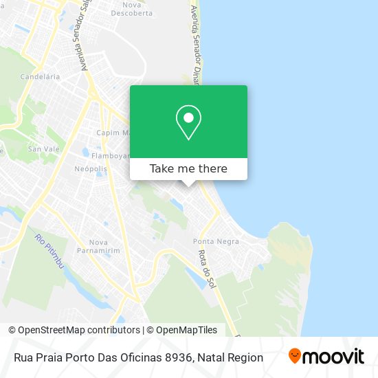 Rua Praia Porto Das Oficinas 8936 map