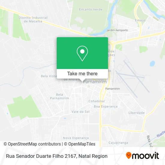 Rua Senador Duarte Filho 2167 map