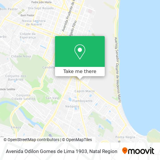 Avenida Odilon Gomes de Lima 1903 map