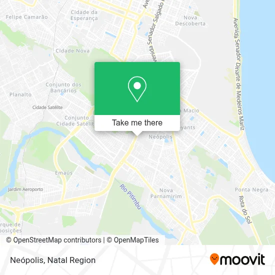 Neópolis map