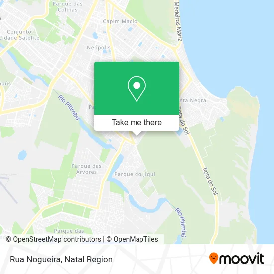 Rua Nogueira map