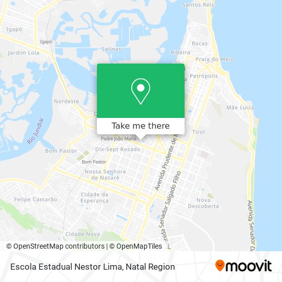 Escola Estadual Nestor Lima map
