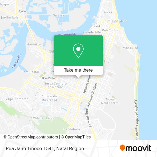 Rua Jaíro Tinoco 1541 map