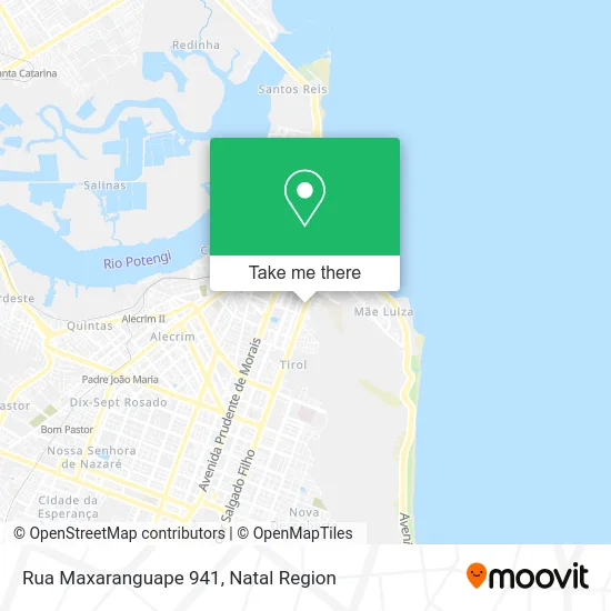 Rua Maxaranguape 941 map