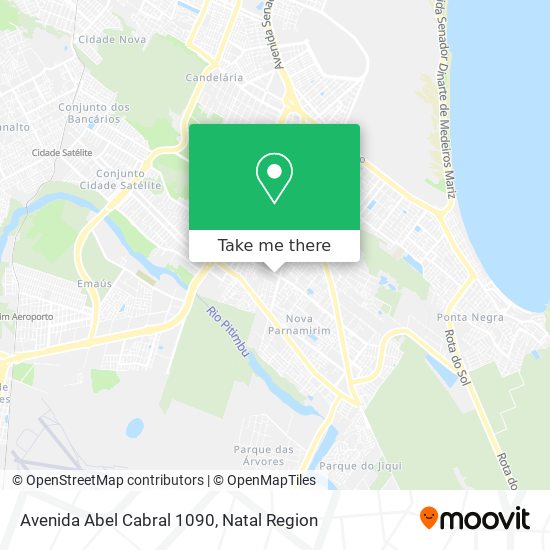 Avenida Abel Cabral 1090 map