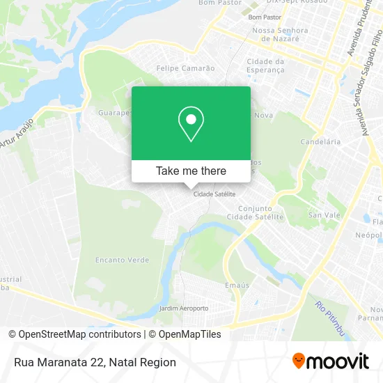 Rua Maranata 22 map