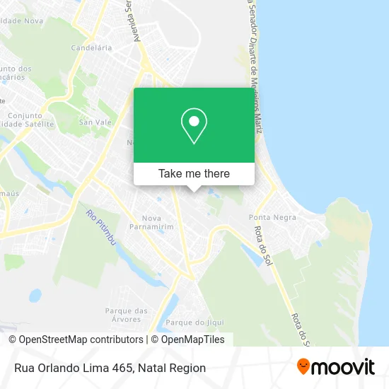 Rua Orlando Lima 465 map