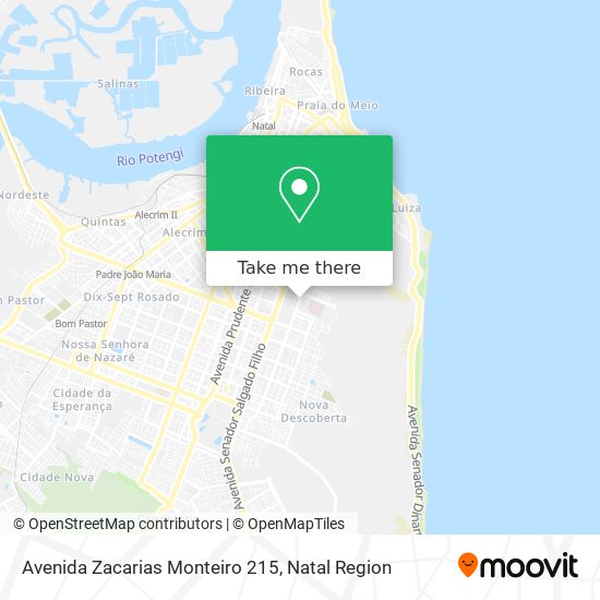 Avenida Zacarias Monteiro 215 map