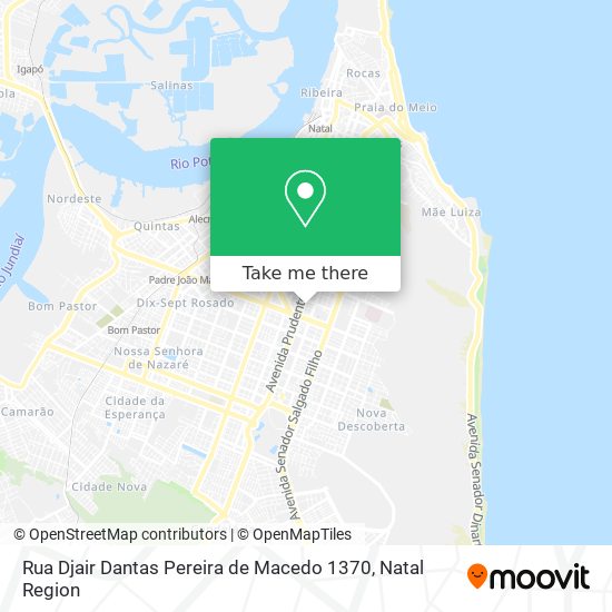 Rua Djair Dantas Pereira de Macedo 1370 map