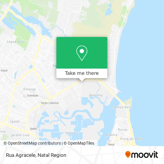 Rua Agracele map