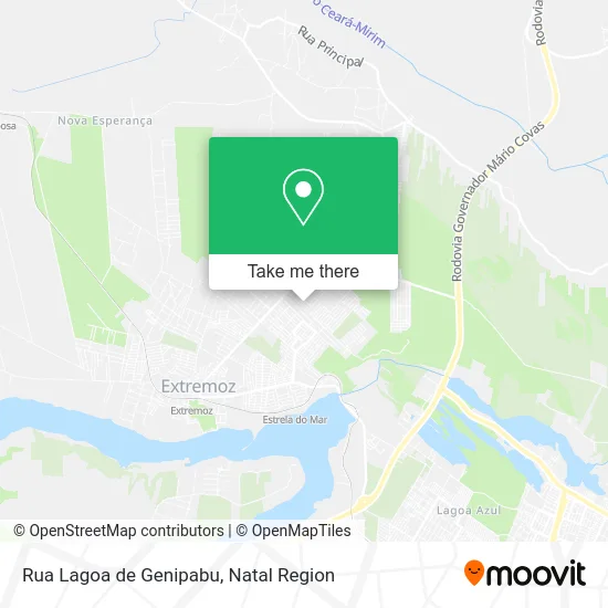 Rua Lagoa de Genipabu map