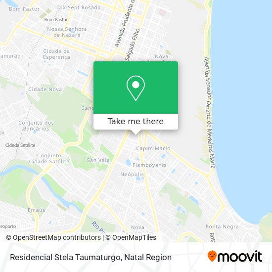 Residencial Stela Taumaturgo map