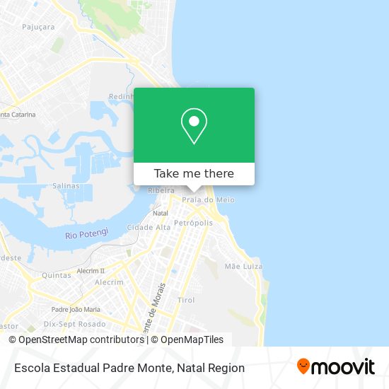 Escola Estadual Padre Monte map