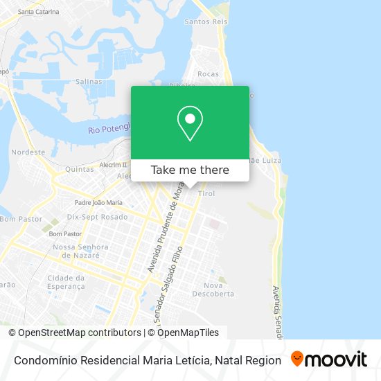 Condomínio Residencial Maria Letícia map