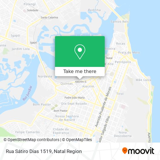 Rua Sátiro Dias 1519 map