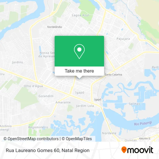 Rua Laureano Gomes 60 map