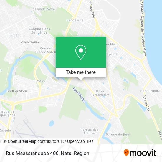 Rua Massaranduba 406 map