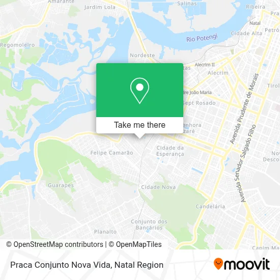 Praca Conjunto Nova Vida map