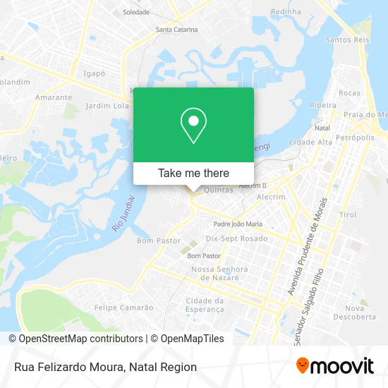 Rua Felizardo Moura map