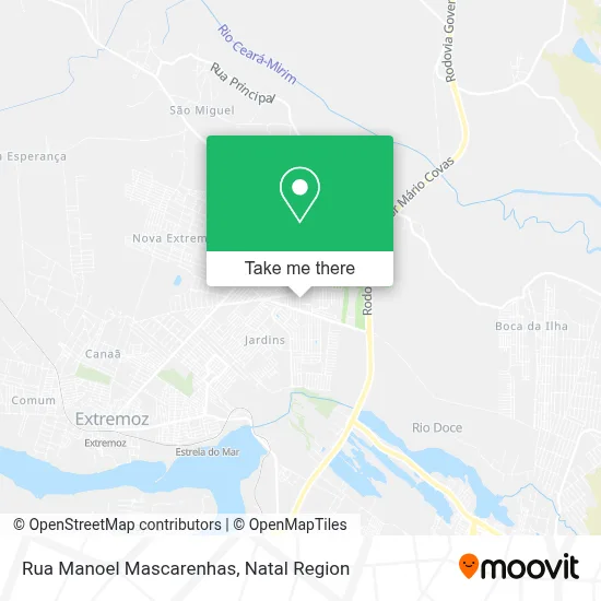 Rua Manoel Mascarenhas map