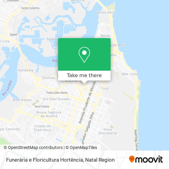 Funerária e Floricultura Hortência map
