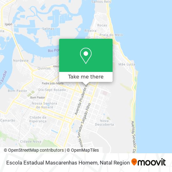 Escola Estadual Mascarenhas Homem map