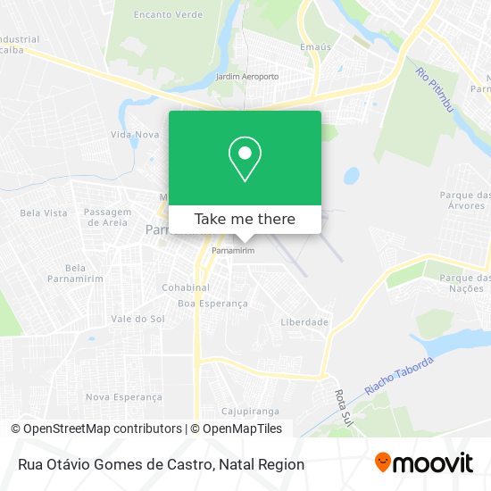 Rua Otávio Gomes de Castro map