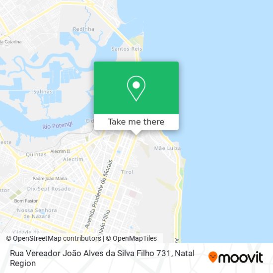 Rua Vereador João Alves da Silva Filho 731 map