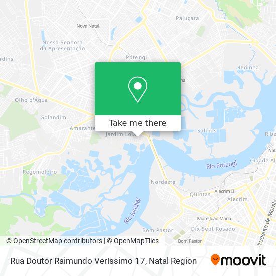 Rua Doutor Raimundo Veríssimo 17 map