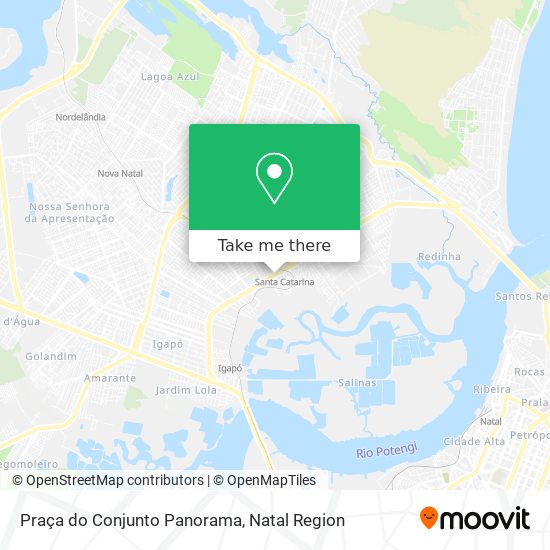 Praça do Conjunto Panorama map
