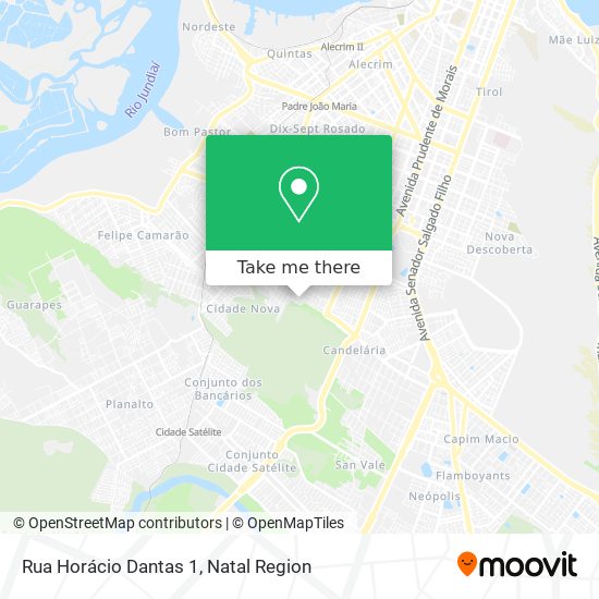 Rua Horácio Dantas 1 map