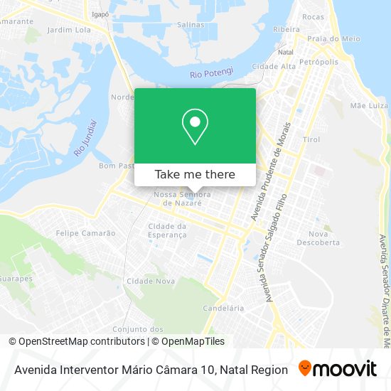Avenida Interventor Mário Câmara 10 map