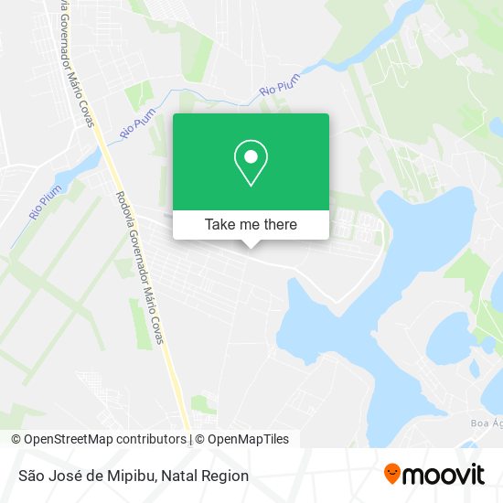 São José de Mipibu map