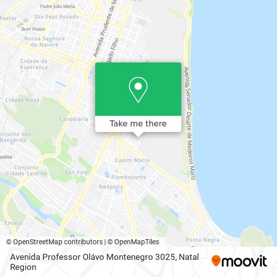 Avenida Professor Olávo Montenegro 3025 map