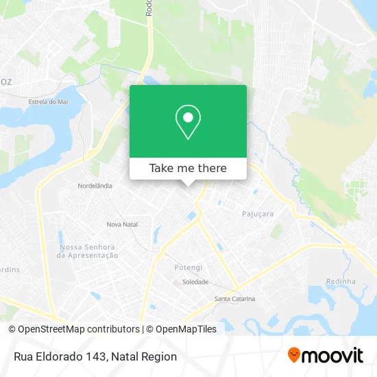 Rua Eldorado 143 map