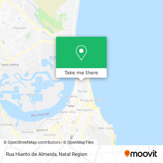 Rua Hianto de Almeida map