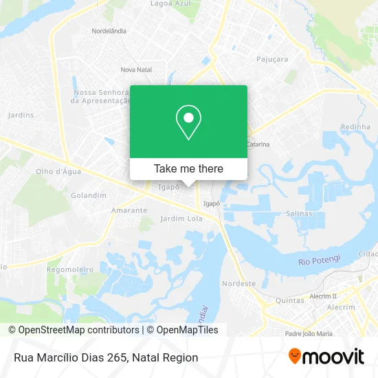 Rua Marcílio Dias 265 map