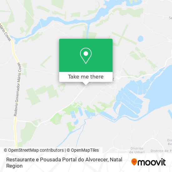 Restaurante e Pousada Portal do Alvorecer map
