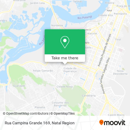 Rua Campína Grande 169 map