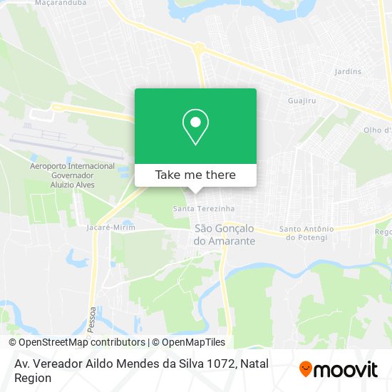 Av. Vereador Aildo Mendes da Silva 1072 map