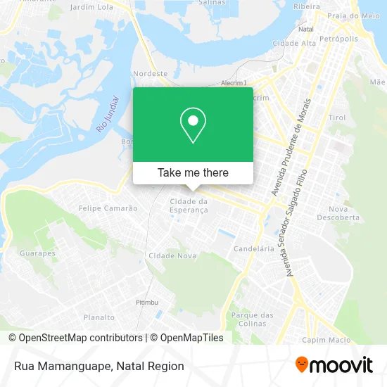 Rua Mamanguape map
