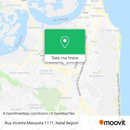 Mapa Rua Vicente Mesquita 1171