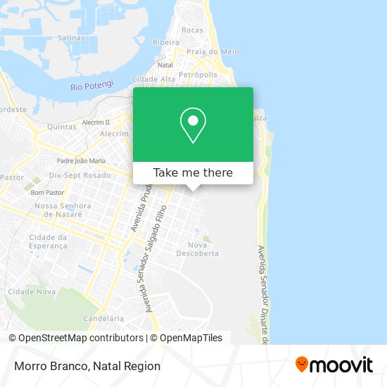 Morro Branco map