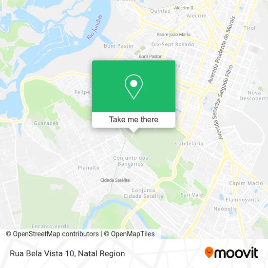 Rua Bela Vista 10 map