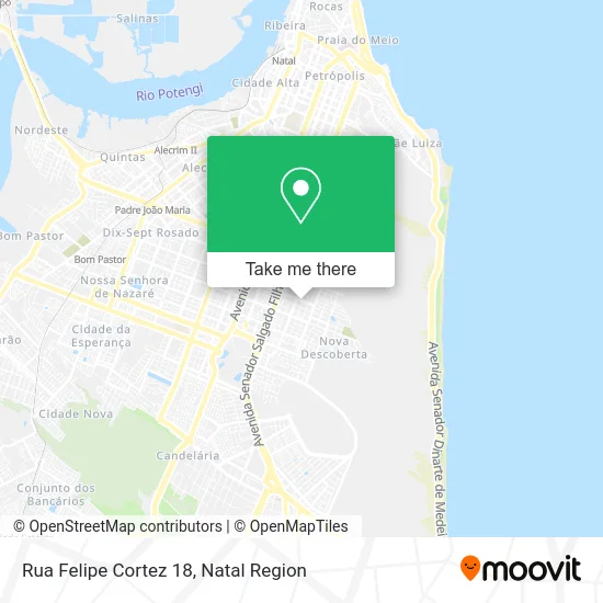 Rua Felipe Cortez 18 map