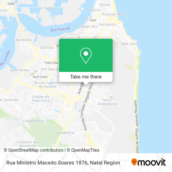 Rua Ministro Macedo Soares 1876 map