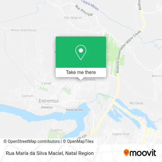 Rua Maria da Silva Maciel map