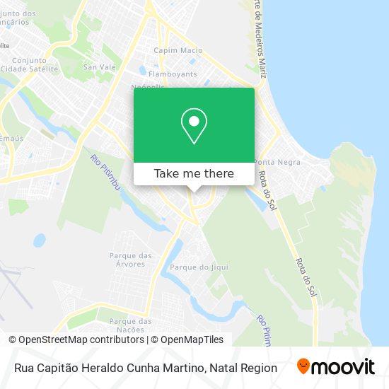 Rua Capitão Heraldo Cunha Martino map