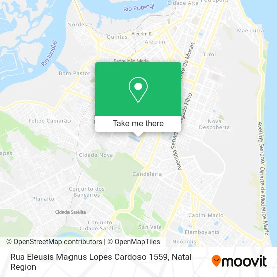 Rua Eleusis Magnus Lopes Cardoso 1559 map