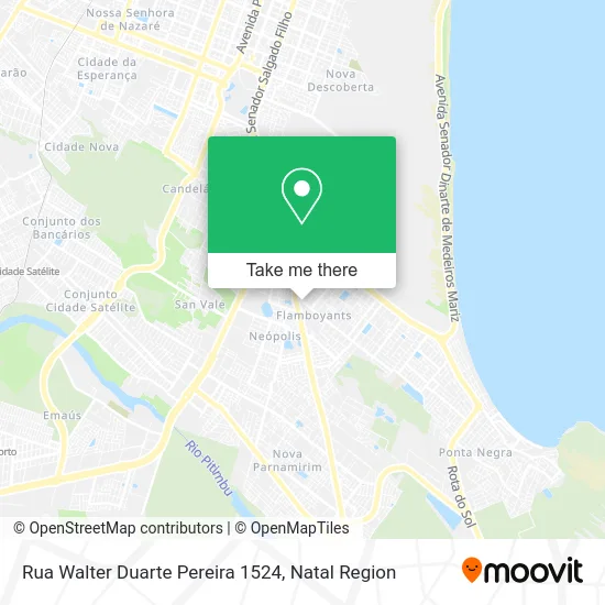 Rua Walter Duarte Pereira 1524 map